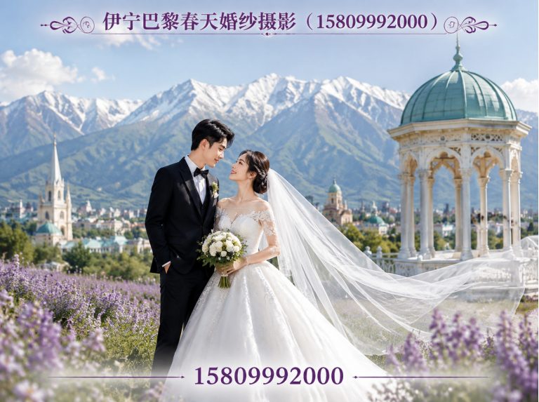 霍城县赛里木湖婚纱照展示图